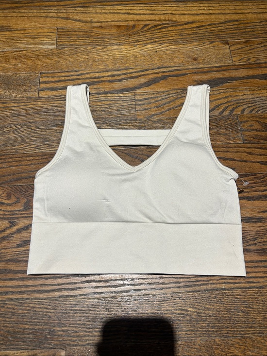 90 Degree By Reflex Other - New Women's 90 Degree Seamless V-Neck Comfort Bralette in Cream